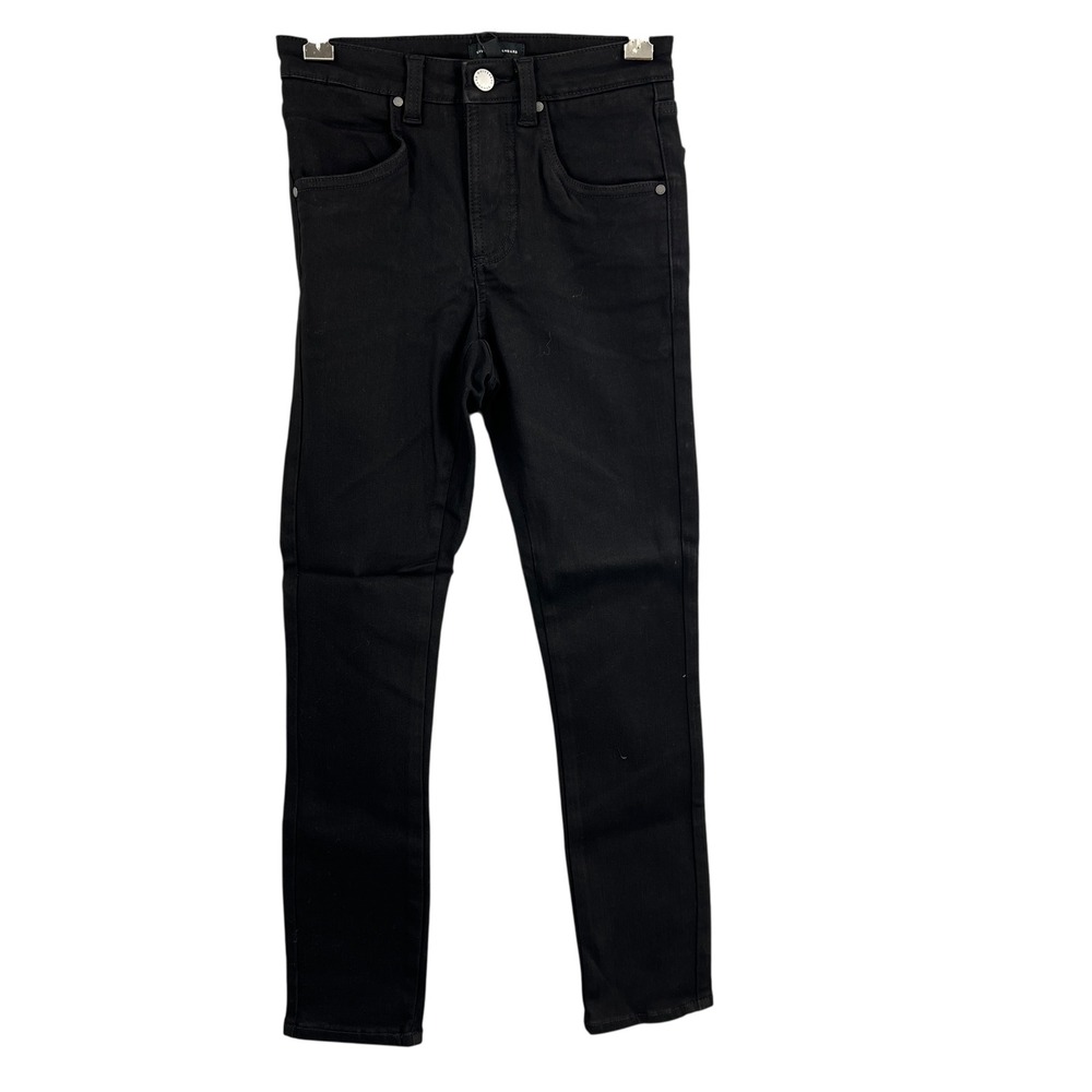 Universal Standard Seine High Rise‎ Skinny Jeans Solid Black Size 00 New